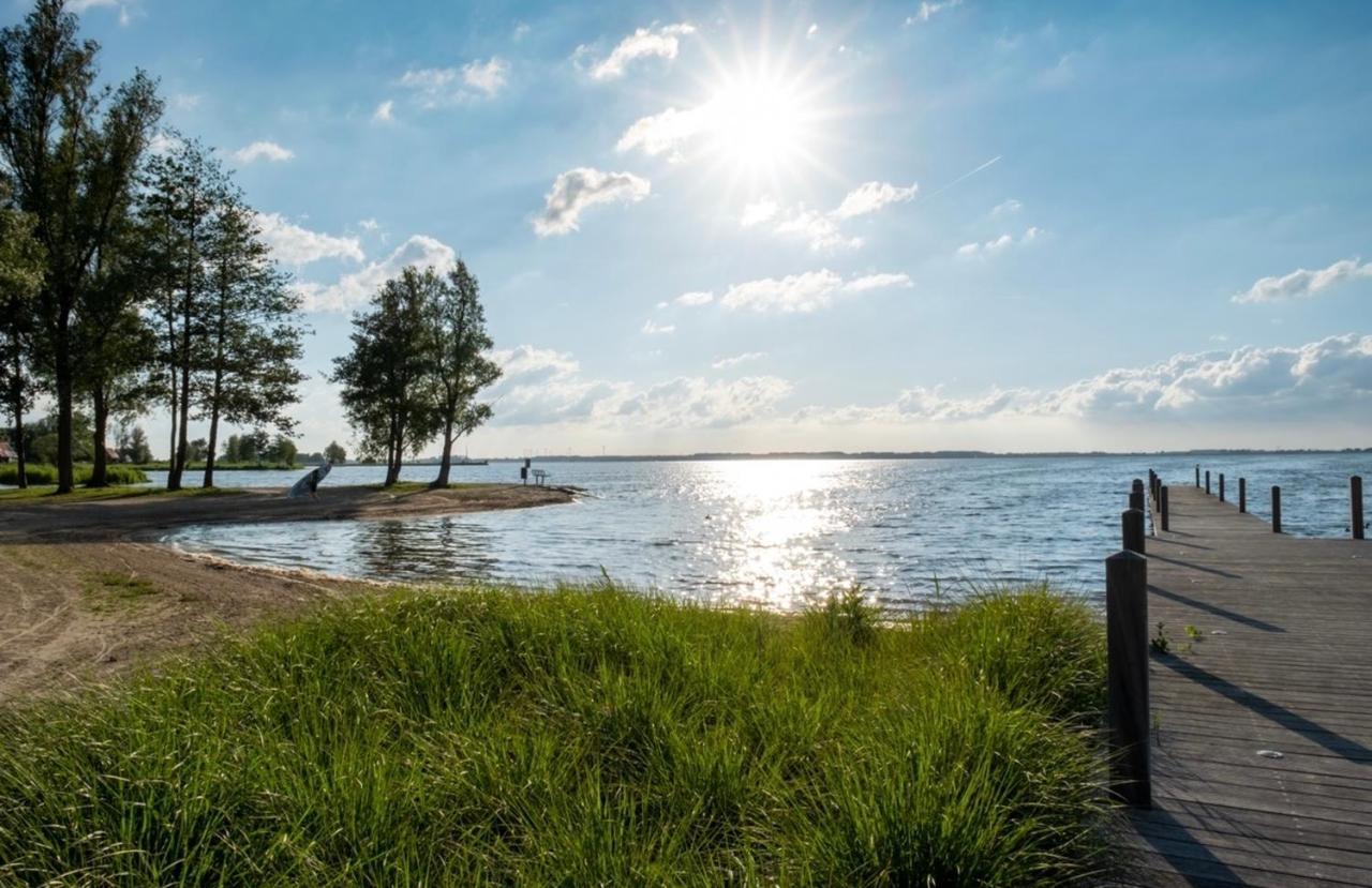 Luxus Cube Meerblick Veluwemeer Am Strand In Erster Reihe Hulshorst Exterior foto